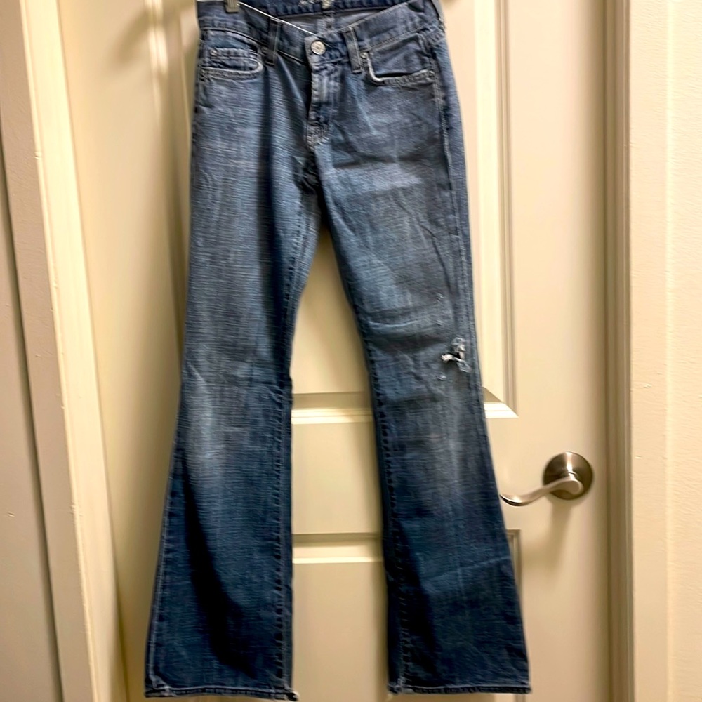 7 For All Mankind boot cut jeans
